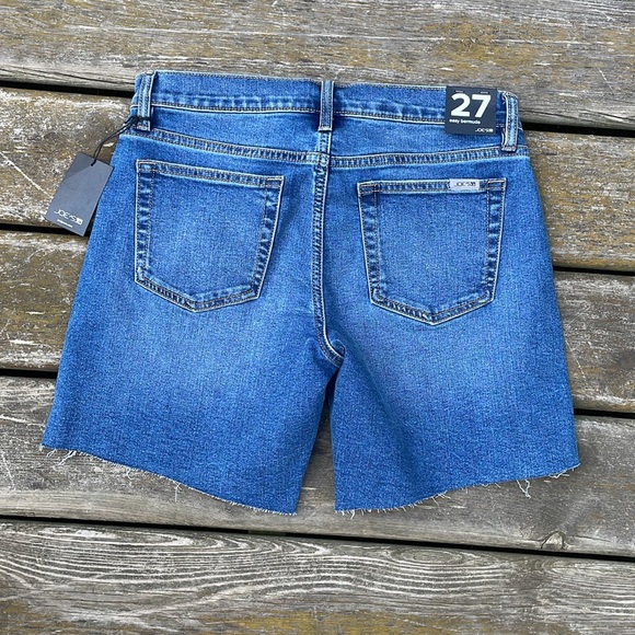 NWT Joe's Jeans Easy Bermuda Denim Cut-Off Denim Shorts - Picture 4 of 14